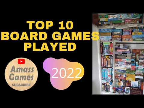 Best of 2022 top 10 board games played AmassGames #games #bgg #boardgame #boardgamegeek #tabletop