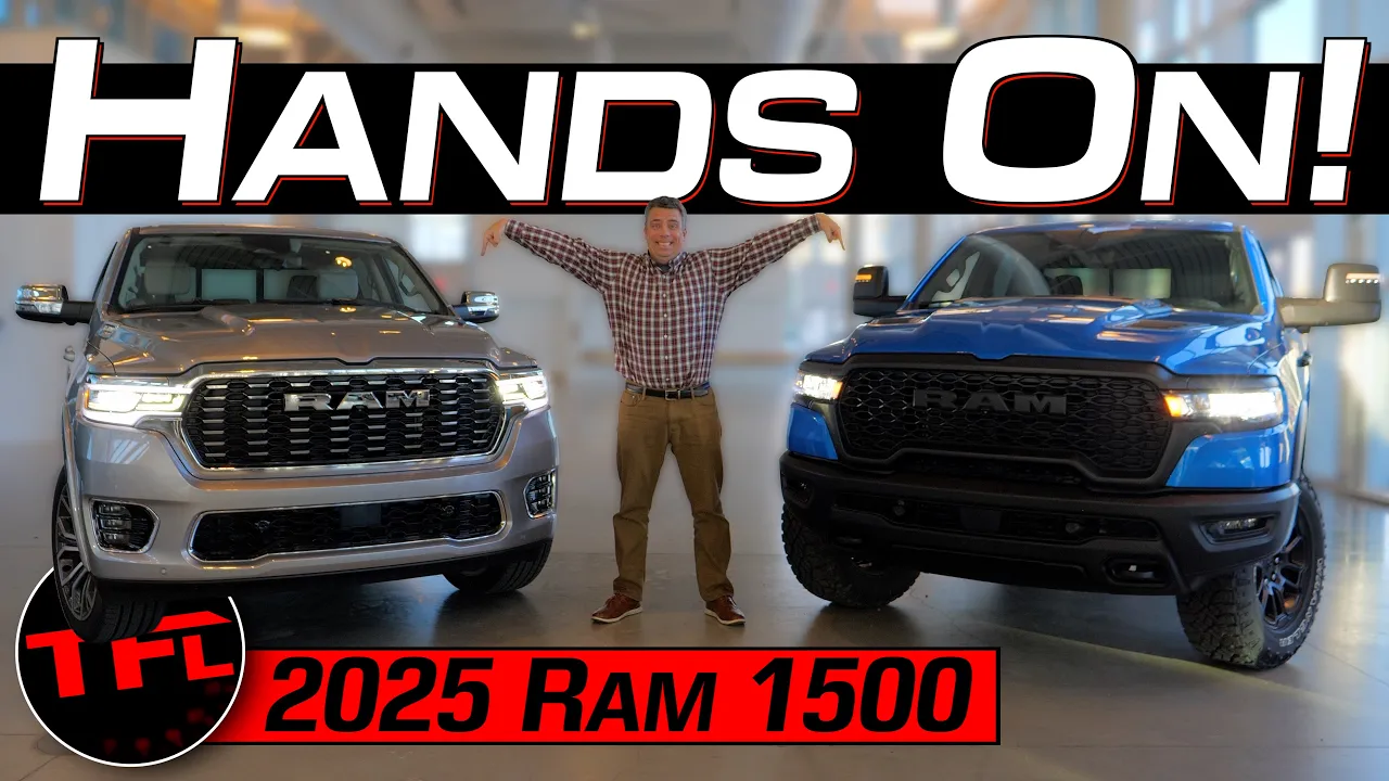 I Go Hands On With The First New Ram 1500 In Over 5 Years - Did They Get It Right?