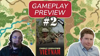 Combat Commander: Vietnam | Gameplay Preview #2 — Uphill Struggle