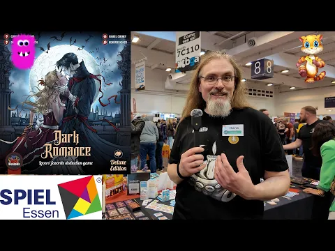 Dark Romance game overview at Spiel Essen 2025