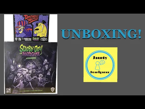Scooby Doo The Boardgame by CMON - UNBOXING