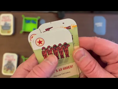 How to play That's an Order! and The General's Toolkit expansion.
