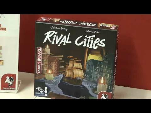 Rival Cities (Deep Print Games/Pegasus Spiele) / Spielwarenmesse 2025