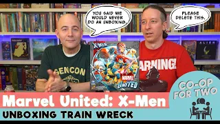 Marvel United: X-Men - Unboxing train wreck