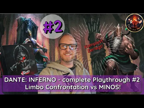 DANTE: INFERNO - complete Playthrough #2 Limbo Confrontation vs MINOS!