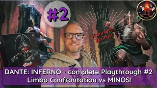 DANTE: INFERNO - complete Playthrough #2 Limbo Confrontation vs MINOS!