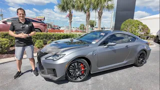 The Lexus RC F Track Edition is a better V8 performance car than a 2026 Mustang Dark Horse
