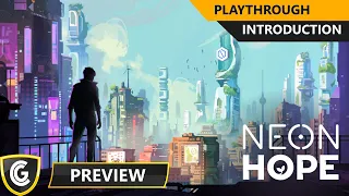 Neon Hope | Preview Playthrough & Impressions