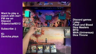 Ochaco vs Kamui Woods (Game 1 of 3) - My Hero Academia CCG Universus Gameplay | Danicha