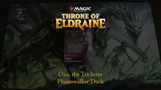 Magic: The Gathering: Throne of Eldraine - Oko, the Trickster Planeswalker Deck