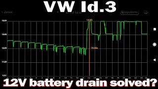 VW Id.3 - 12V battery drain solved ?