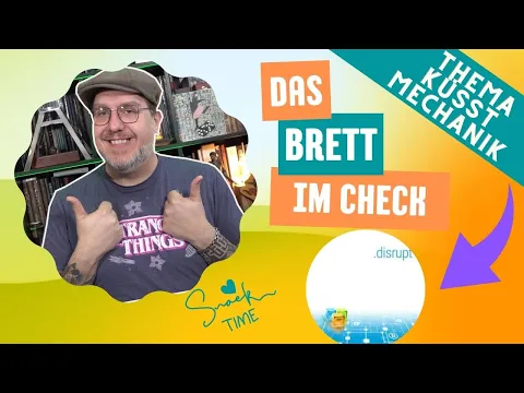Brett im Check: disrupt - selten passte Thema so gut zur Mechanik