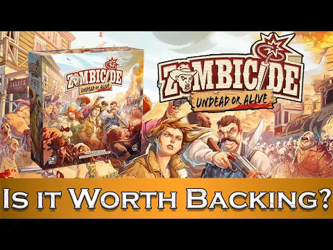 π΄ Zombicide: Undead or Alive Board Game - Is It Worth Backing?