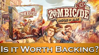 🔴 Zombicide: Undead or Alive Board Game - Is It Worth Backing?