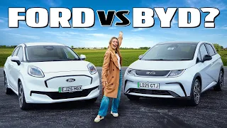 The Small EV Showdown - The Ford Puma Gen-E vs BYD Dolphin!