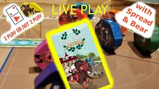 Long Shot The Dice Game 2 Player Live Game play through with Spread & Bear Unintentional ASMR