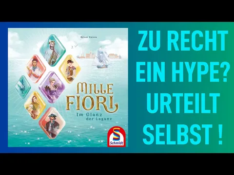 Überblick: Mille Fiori (Reiner Knizia, Schmidt Spiele 2021)