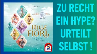 Überblick: Mille Fiori (Reiner Knizia, Schmidt Spiele 2021)