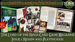 The Lord of the Rings Card Game Magazine Issue 1 Review and Game Report