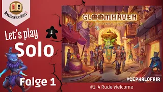 Gloomhaven: Buttons & Bugs - Neue Kampagne gestartet! [Folge 1]