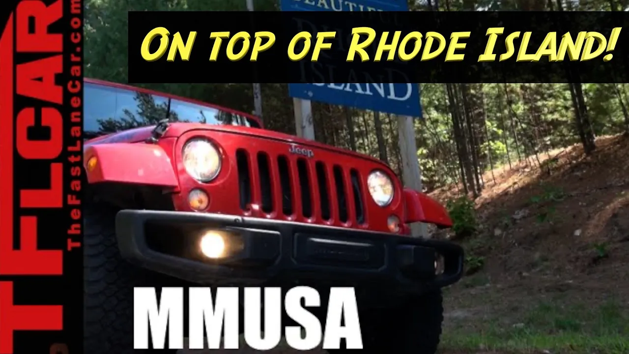 812 Feet Above Sea Level at the Summit of Jerimoth Hill Rhode Island on MMUSA