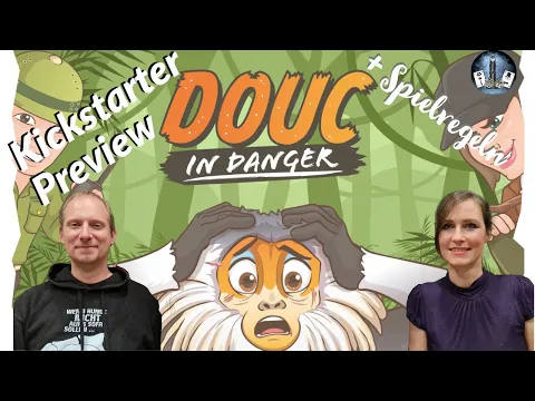 DOUC IN DANGER: Preview & Regeln - ein Artenschutzprojekt und Stichkartenspiel mit Kerstin [deutsch]