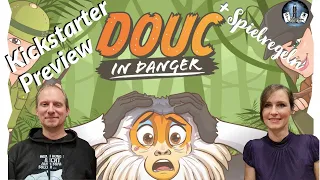 DOUC IN DANGER: Preview & Regeln - ein Artenschutzprojekt und Stichkartenspiel mit Kerstin [deutsch]
