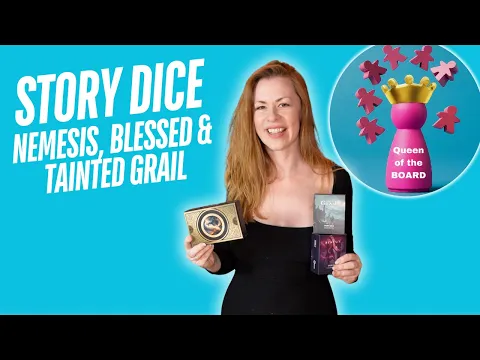 Awaken Realms Story Dice - Tainted Grail, Nemesis Space Cat and Blessed