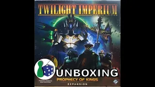 Twilight Imperium 4th Edition, Prophecy of Kings - unboxing