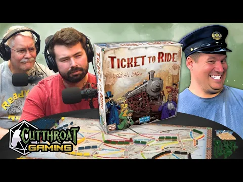 Ticket to Ride Board Game Playthrough | Route Building & Strategy
