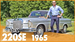 MERCEDES 220SE 👌 À CE NIVEAU C'EST DE L'ART & DU PATRIMOINE !