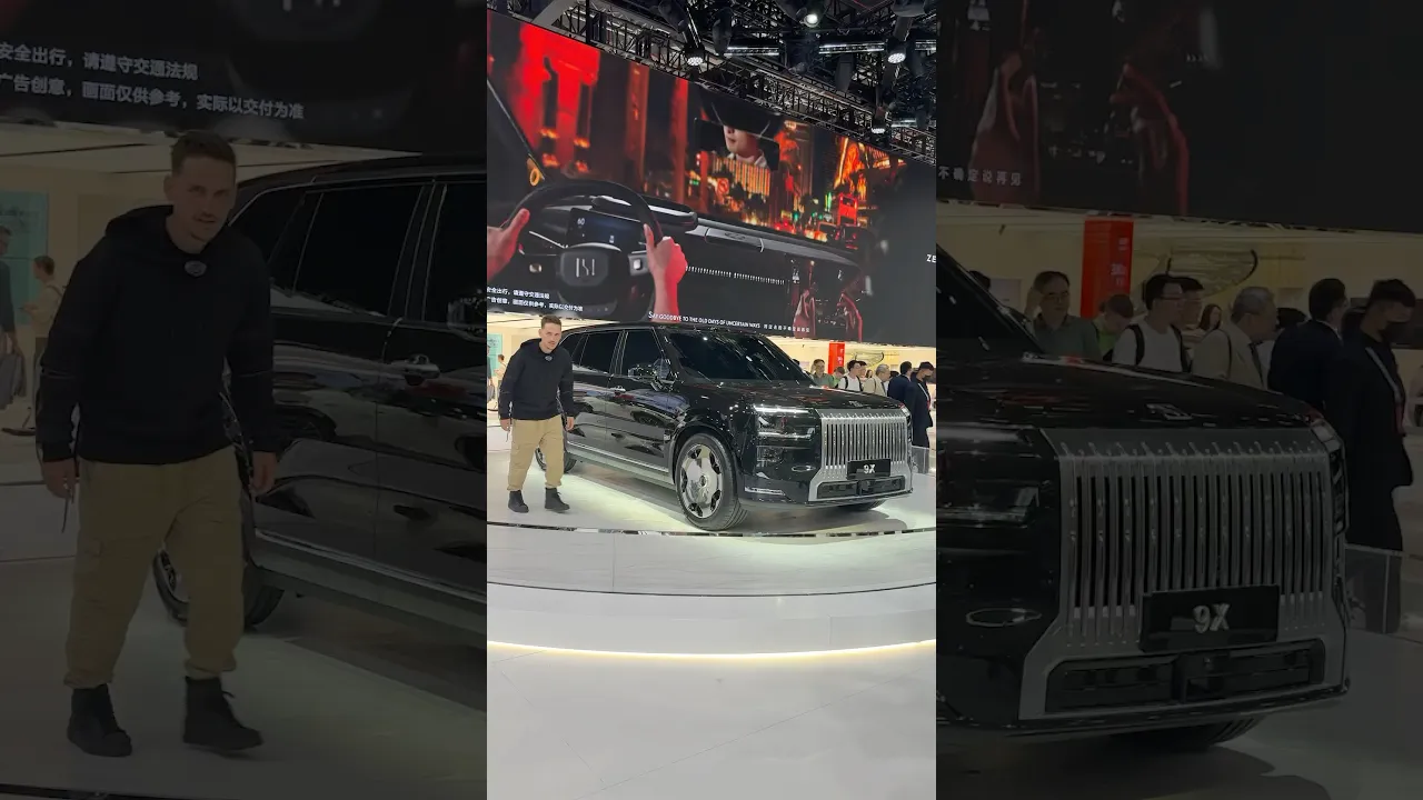 The $100,000 Zeekr 9X Plug-In Hybrid SUV 🔥 #zeekr #suv #cars