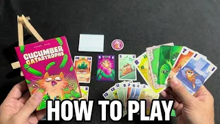 Cucumber Catastrophe | How to Play