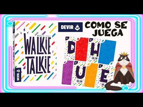 WALKIE TALKIE ¿Cómo se juega? * DEVIR * ESPAÑOL *