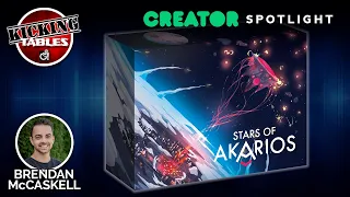 Stars of Akarios Boardgame Interview with Creator Brendan McCaskell