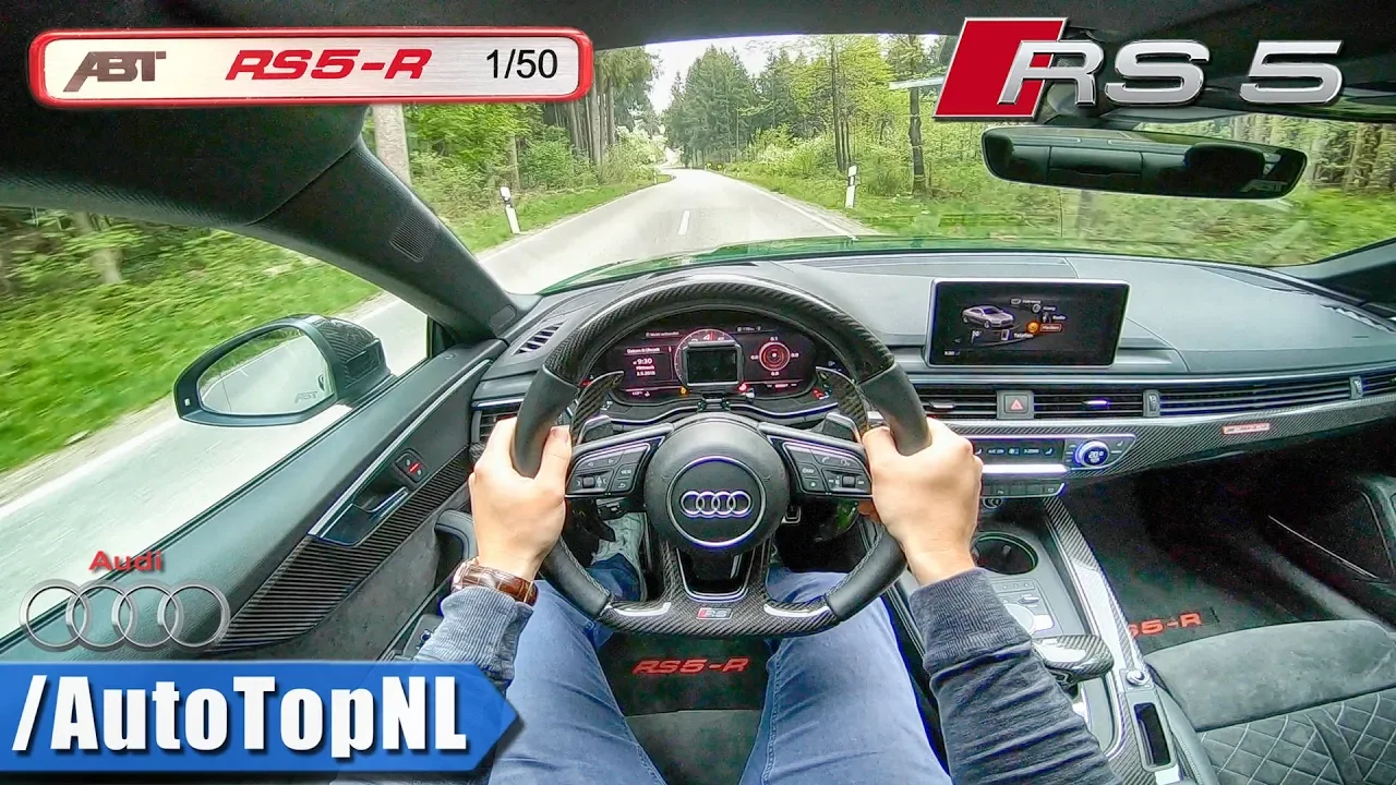 ABT Audi RS5 R 530HP | 1 of 50 | POV Test Drive by AutoTopNL