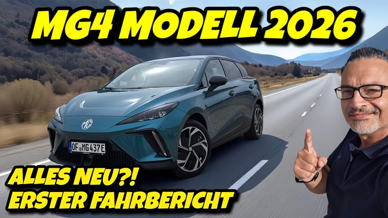 MG4 Facelift 2026. Besser als VW ID.3 & Cupra Born? #ev
