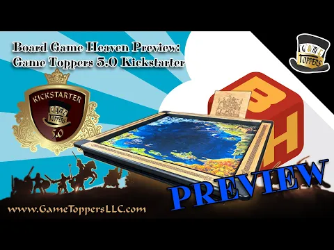 Board Game Heaven Preview: Game Toppers 5.0 Kickstarter - Affordable Gaming Table solutions