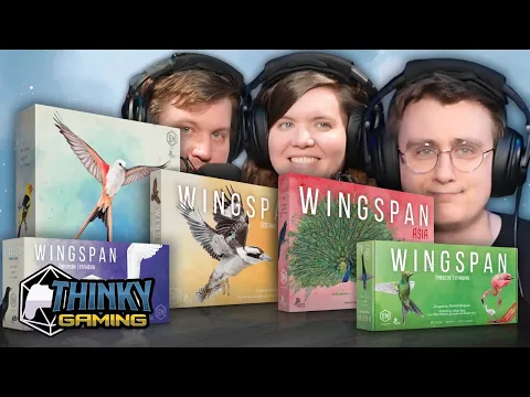 Let's Play WINGSPAN | ALL EXPANSIONS | Roll to One Board Gaming