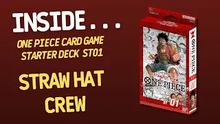 Inside…One Piece Card Game: Straw Hat Crew Starter Deck (4K60fps)