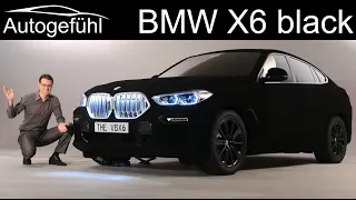 all-new BMW X6 Exterior Preview G06 2020 with Vantablack special paint- Autogefühl