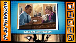 Witness Tampering - Lawyer Up Case #00 Playthrough (Art Forgery)