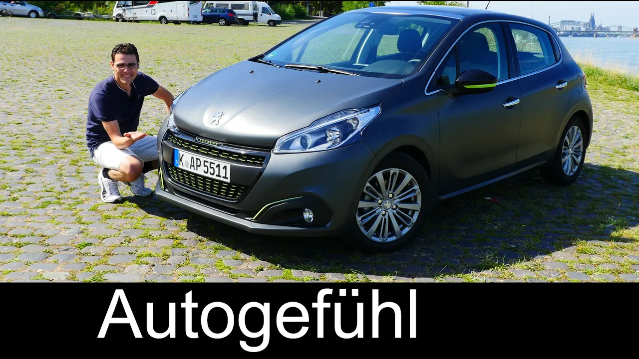 2016 Peugeot 208 Facelift FULL REVIEW test driven Allure Blue HDi 100