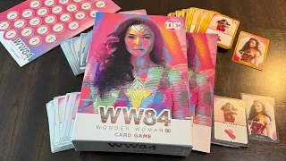 WW84: Wonder Woman 1984 Card Game (Cryptozoic) - Unbox; But Definitely NOT a Movie Review
