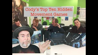 TDG: Cody's Top Ten Hidden Movement Games (August 2025)
