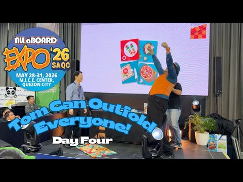 Tom Can Outfold Anyone: Tom in the Philippines Day 4
