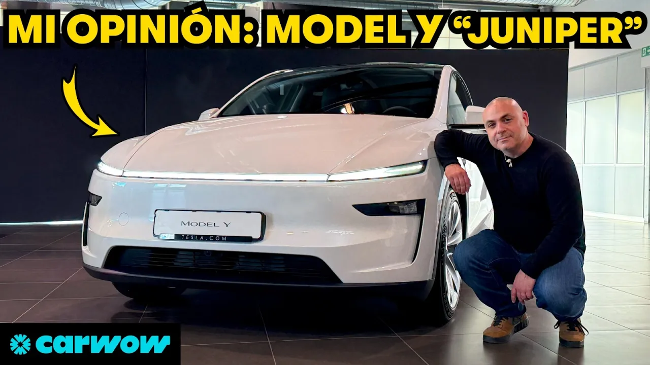 TESLA MODEL Y 2025 "Juniper": EL COCHE MÁS VENDIDO DEL MUNDO SE RENUEVA y LO HEMOS REVISADO