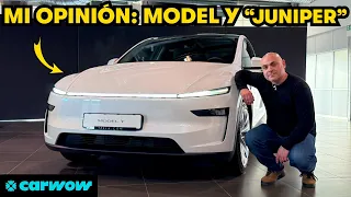 TESLA MODEL Y 2025 "Juniper": EL COCHE MÁS VENDIDO DEL MUNDO SE RENUEVA y LO HEMOS REVISADO