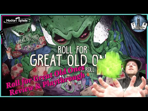 ROLL FOR GREAT OLD ONES - Review & Playthrough des Wahnsinns - Roll & Write im Lovecraft Universum!