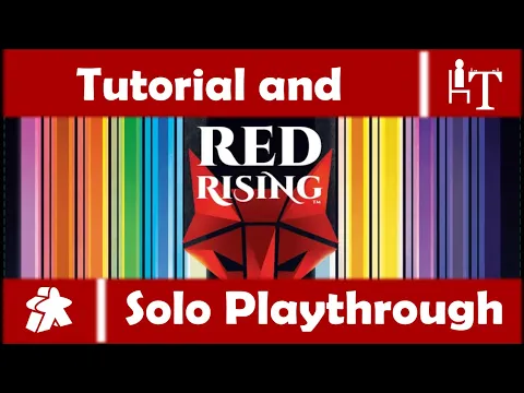 Red Rising Board Game - Teach and Solo Playthrough